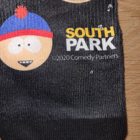 Odd Sox South Park Cartman Stan Kyle Kenny Crew Socks Size 6-13 New w small Snag - Picture 5 of 5